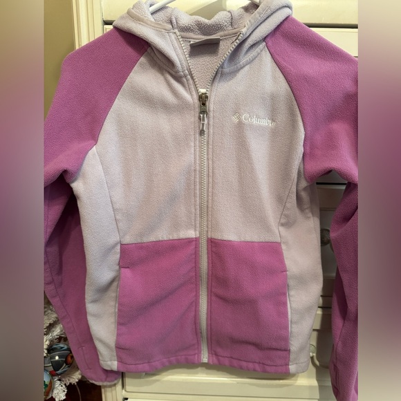 Girls Columbia fleece jacket - Picture 1 of 4